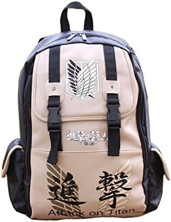Anime Attack on Titan wings printing pattern backpack laptop Computer schoolbag