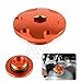 Motorcycle CNC Aluminum Orange Car Racing Engine Cover Camshaft Oil Plug For KTM DUKE 390 (13-15), 125/200, KTM RC 390 2014-2015, 125/200
