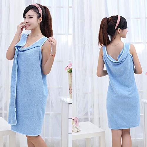 Bademantel-Badetuch-gross-Damen-Lang-Kleid-Strand-Wickelkleid-Bademantel-Handtuch-Reise-Spa-Schwimmen-Grosse-150-80cm-Bademantel