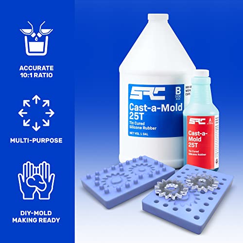 Specialty Resin & Chemical CastAMold 25T RTV (1 Gallon) 2Part