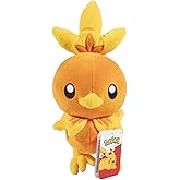 Pokémon 8" Torchic Plush - Officially Licensed - Ruby and Sapphire Starter Figure - Authentic Soft Stuffed Animal Toy - Gift for Kids, Boys, Girls - 2+