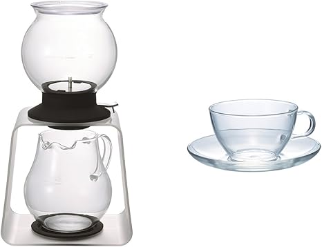 Amazon Co Jp セット買い Hario ハリオ ティードリッパー ラルゴ スタンドセット 耐熱 ティーカップ ソーサー 230ml セット ホーム キッチン