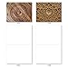 Woodworks' All Occasion Note Cards (Box of 10), Assorted Blank Greeting Cards with Envelopes, Elaborate Wood Carvings Stationery for Weddings, Sympathy, Thank You 4 x 5.12 inch M6459OCB