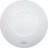 Airflow iCON 30 Extractor Fan 33l/s 100mm Duct Silent Iris Shutter 10.7W