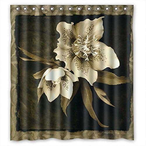 BUSIN Polyester European And American Style Western And Occident Style Art Painting Bathroom Curtains Width X Height / 72 X 72 Inches / W H 180 By 180 Cm Gift Or Decor For Gf Mother Boys