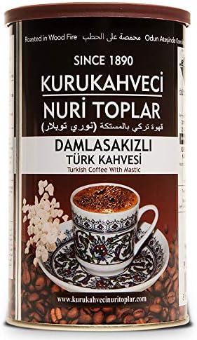 Kurukahveci Nuri Toplar's Turkish Coffee With Mastic 250 g. \ 8.8 Oz