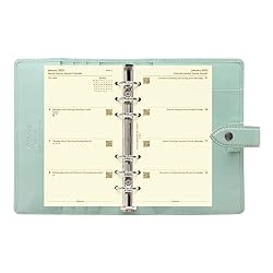 Filofax Malden Organizer, Personal Size, Duck Egg