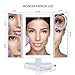 Lighted Makeup Mirror with Magnification - Trifold Desktop+10x Magnifying Cosmetic Mirrors - Vanity Makeup Mirror with Led Lights - Battery or Electric - Already equipped with long 6.6 ft Cord+Charger
