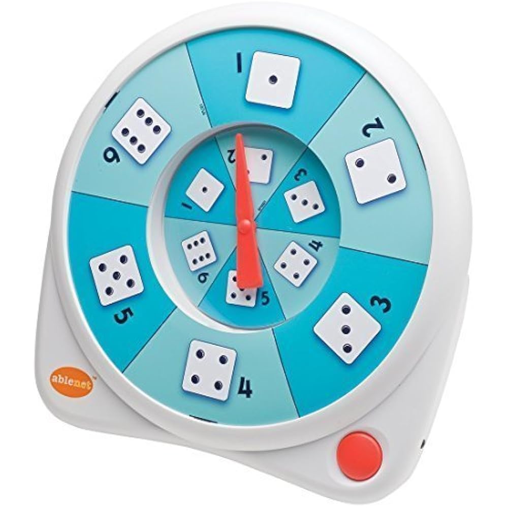 10070003 AllTurnIt Spinner, Includes A Dice Overlay Set