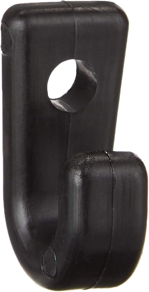 12 Kayak J Hooks | Plastic Kayak Clips | Lashing Hooks | Kayak Bungee Hooks or Kayak Rigging | Kayak Hardware Designed for Replacement | Use with Kayak Pad Eye | Kayak Rigging | Kayak Equipment