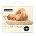 The Plush Pad Portable Travel Changing Pad with Memory Foam, Blueberry Pattern