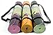 Eco Friendly Two Layer TPE Premium Yoga Mat with Carry Strap by YogiMall, Free of PVC and Other Toxic Chemicals, Non-Slip, Extra Long 72