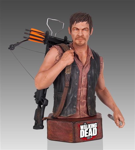 The Walking Dead Daryl Dixon Mini Action Figure Bust