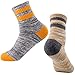 FEIDEER Women's Hiking Walking Socks, Multi-pack Outdoor Recreation Wicking Cushion Crew Socks