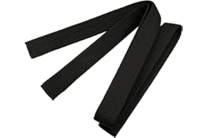 TOPTIE Karate Taekwondo Belt, Martial Arts Double Wrap Solid Rank Belt