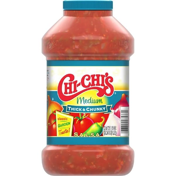 CHI-CHI’S THICK AND CHUNKY SALSA MEDIUM, 60 OUNCE