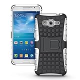 Hybrid Dual Layer Armor Defender Protective Case Cover with Kickstand for Samsung Galaxy Grand Prime