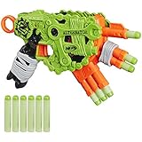 NERF Zombie Strike Alternator Blaster -- Fires 3 Ways -- Includes 12 Official Zombie Strike Elite Darts - for Kids, Teens, Adults