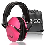 Weize Safety Earmuffs Tactical Sport Hearing Protector Folding-Padded Ear Protection for Shooting Range Worksite Gun Range Hunting Drilling (Certified S3.19 & EN352)