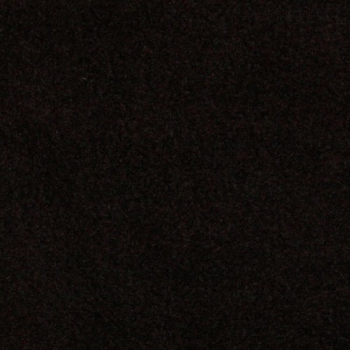 60'' Wide WinterFleece Velour Black Fabric By The Yard