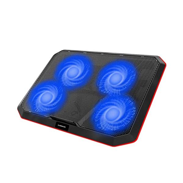 Gamenote-Laptop-Cooling-Pad-for-12-17-Inch-Laptop-with-4-Quiet-Cooling-Fans-Ergonomic-Comfort-Notebook-Cooler-Light-weight-Gaming-Laptop-Cooler-Stand Gamenote Laptop Cooling Pad for 12-17 Inch Laptop with 4 Quiet Cooling Fans, Ergonomic Comfort Notebook Cooler, Light…
