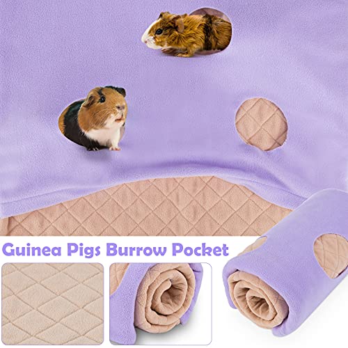 Geegoods Guinea Pig Fleece Cage Liners,Absorbent Odor Bamboo Guinea Pig