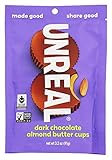 UNREAL Gluten-Free, Vegan, Non-GMO Dark Chocolate Almond Butter Cups - 1 Bag