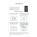 Cateck Bluetooth Wireless Keypad, Wireless 23 Keys Numeric keypad Bluetooth Numeric Keyboard for Windows Laptop Desktop Computer PC, Black