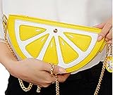 Buenocn Women Clutch Shoulder Bag Party Day Chain Orange Style Evening Bag Ls5709