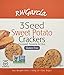 RW Garcia 3 Seed Sweet Potato Crackers - 2 x 15 oz Bags