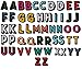 Juvale Letter Patches - 52-Piece Alphabet Applique Patches, Iron on Patches, DIY Embroidered Patches for Hats, Jackets, Shirts, Vests, 2 Sets of 26 Letters, Multicolored, 1.375 x 1 inches