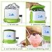 Ice Crusher Grinder Shaver Manual Ice Chipper For Fine Or Coarse Pieces, Strongest Heaviest Duty With Large 50 OZ Bucket - 430 Stainless Steel Blade - Essential Kitchen Tool - Bar Accessory - by Zalik