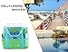 Holly LifePro Mesh Beach Bag Toy Tote Bag Large,Lightweight Market Grocery & Picnic Tote with Oversized Pockets,Inside Zippered Pocket,Carry All Organizer Bag Green,Shoulder Bag for Gym Hiking Picnic