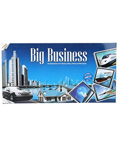 Ratna's Big Business Board Game Jumbo Size With Plastic Money coins