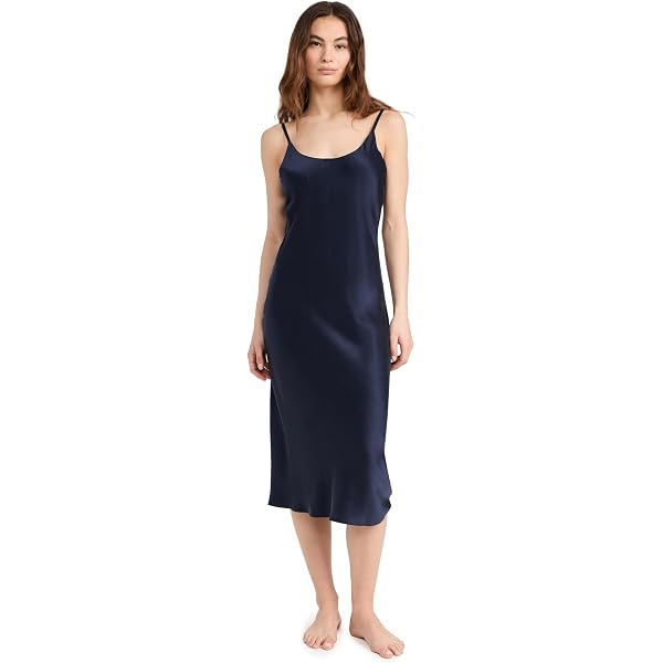knee length dresses for ladies Petal and Pup Women's Sawyer Midi Slip Dress