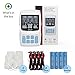 Ulaif 3 in 1 Combo TENS Unit EMS Electronic Pulse Massager with 33 Modes, 2 Channels 4 Output, Apply 8 Pads at Same Time, Handheld Electrotherapy Device, Muscle Stimulator for Pain Relief