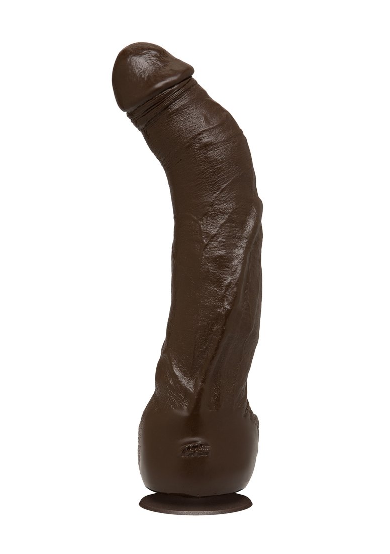 Doc Johnson Black Thunder Realistic Cock, 12-Inch
