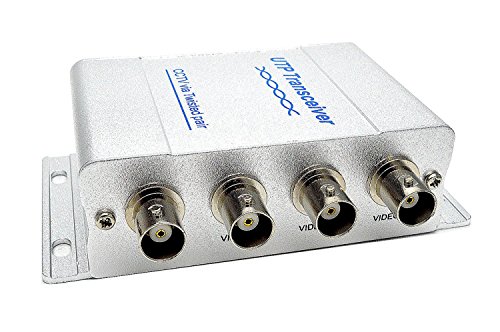 BeElion UTP 4 Channel BNC to RJ45 Coax Pasive Video Balun Transmitter for CCTV Camera System