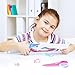 COOKA Plastic Safety Scissors, Pre-school Training Scissors Art Craft Scissors for Kids and Students (6 Pieces)