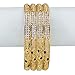 Banithani 18K Goldplated Traditional Indian Bollywood Bangle Set Bracelets Jewelry 28