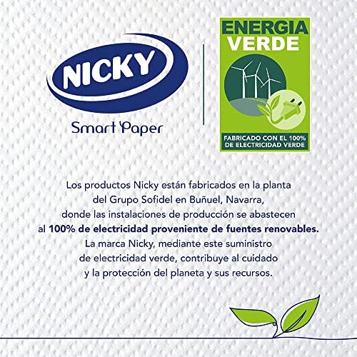 Milusos, 6 Rollos de Papel de Cocina, 2 Capas