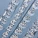 Tongshi 99 Feet Crystal Clear Acrylic Beads Chain Garland Chandelier Hanging Christmas Wedding Decoration