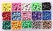 Tupalizy 1/4 Inch Colorful Small Decorative Map Tacks DIY Craft Round Plastic Head Push Pins for Bulletin Board and Home Office Use, 15 Assorted Colors, Each Color 50PCS, 750PCS (Mixed Color)