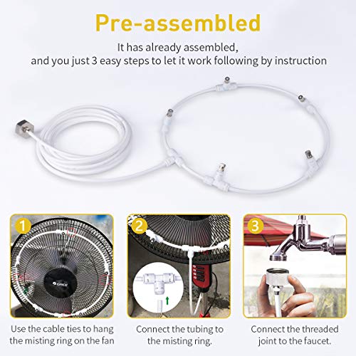 1 HOMENOTE+Outdoor+Misting+19+36FT+Nozzles