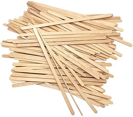 Disposable Birchwood Tea Wood Coffee Stir Sticks Wooden Stirrers 7 Inch 1000 Pcs