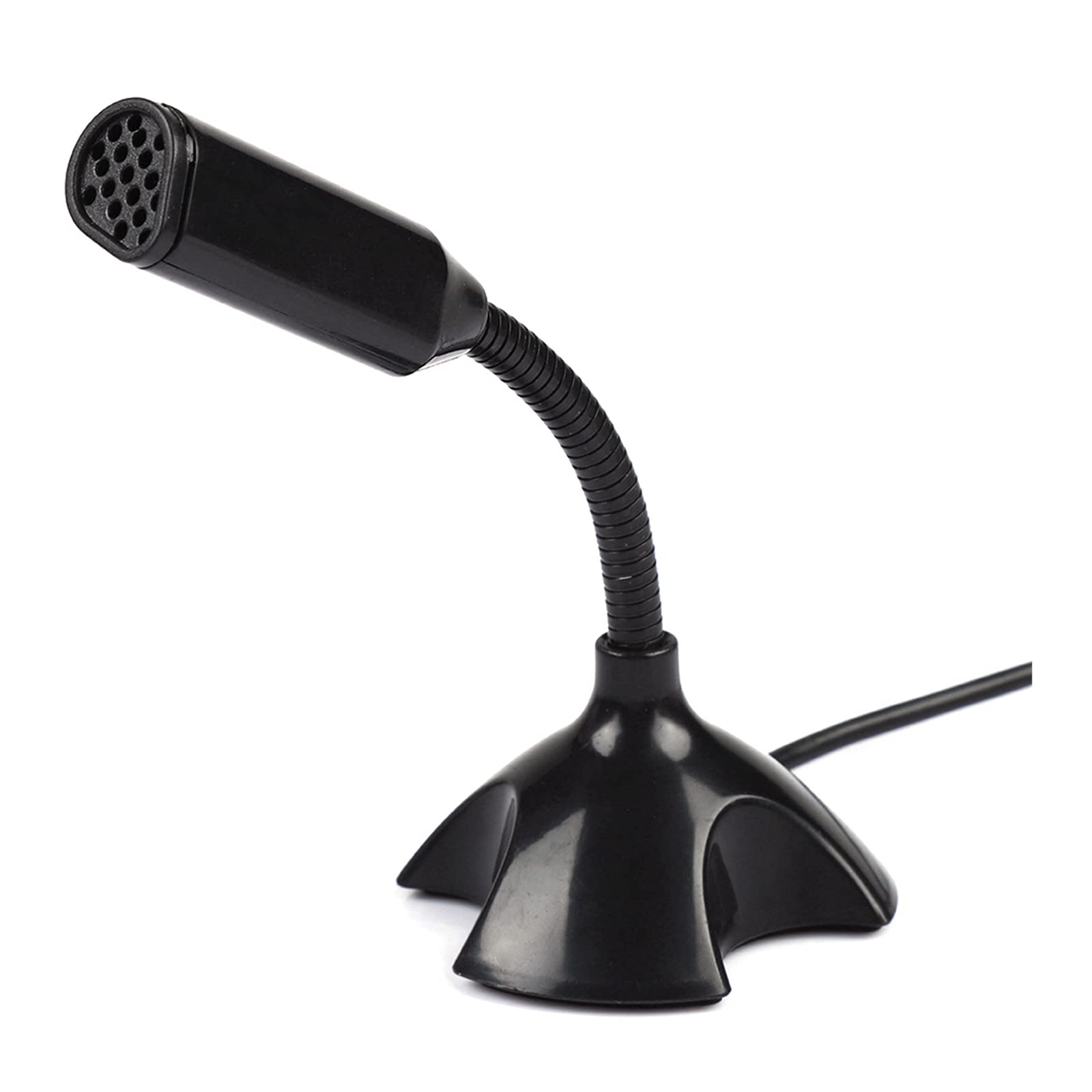 Denash Flexible Desktop Stand with USB 2.0 Condenser Microphone for PC Laptop
