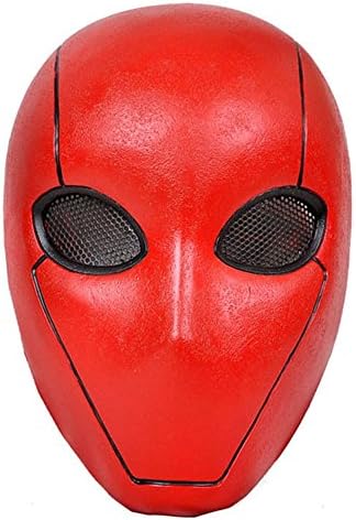 Zhengcos Red Cospalay Hood Mask Durable frp Helmet
