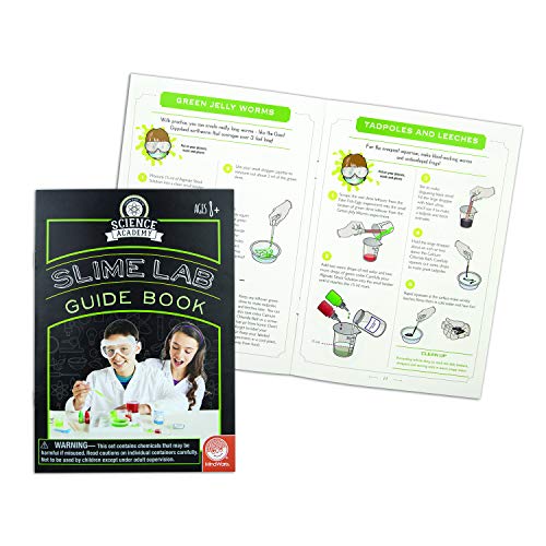MindWare 68446 Science Academy Slime Lab, Contains 23 Pieces, Includes