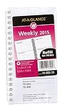 AT-A-GLANCE Weekly Planner Compact Refill 2015, For 70-543, 3.25 x 6.25 Inch Page Size (70-905-20)