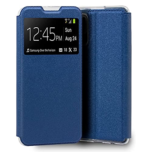 Cool Flip Cover Case for Xiaomi Redmi Note 10 5G / Pocophone M3 Pro 5G Smooth Blue